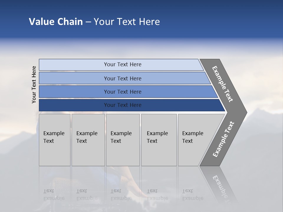 Fashion Outdoor Mountain PowerPoint Template