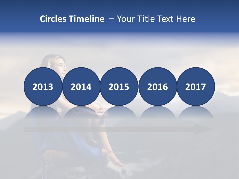 Fashion Outdoor Mountain PowerPoint Template