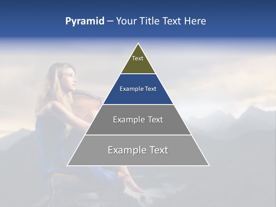 Fashion Outdoor Mountain PowerPoint Template