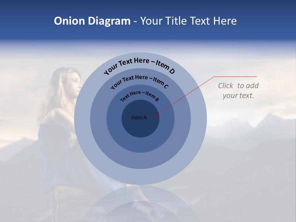 Fashion Outdoor Mountain PowerPoint Template