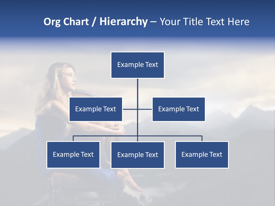 Fashion Outdoor Mountain PowerPoint Template