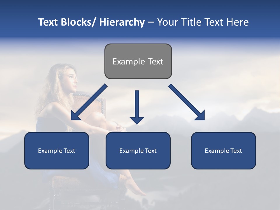 Fashion Outdoor Mountain PowerPoint Template