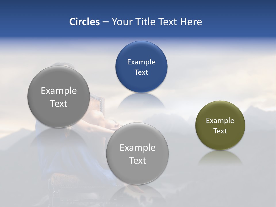 Fashion Outdoor Mountain PowerPoint Template