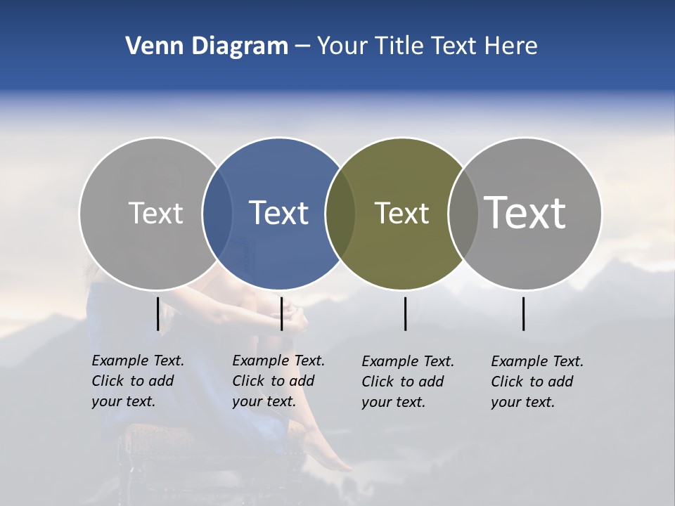 Fashion Outdoor Mountain PowerPoint Template