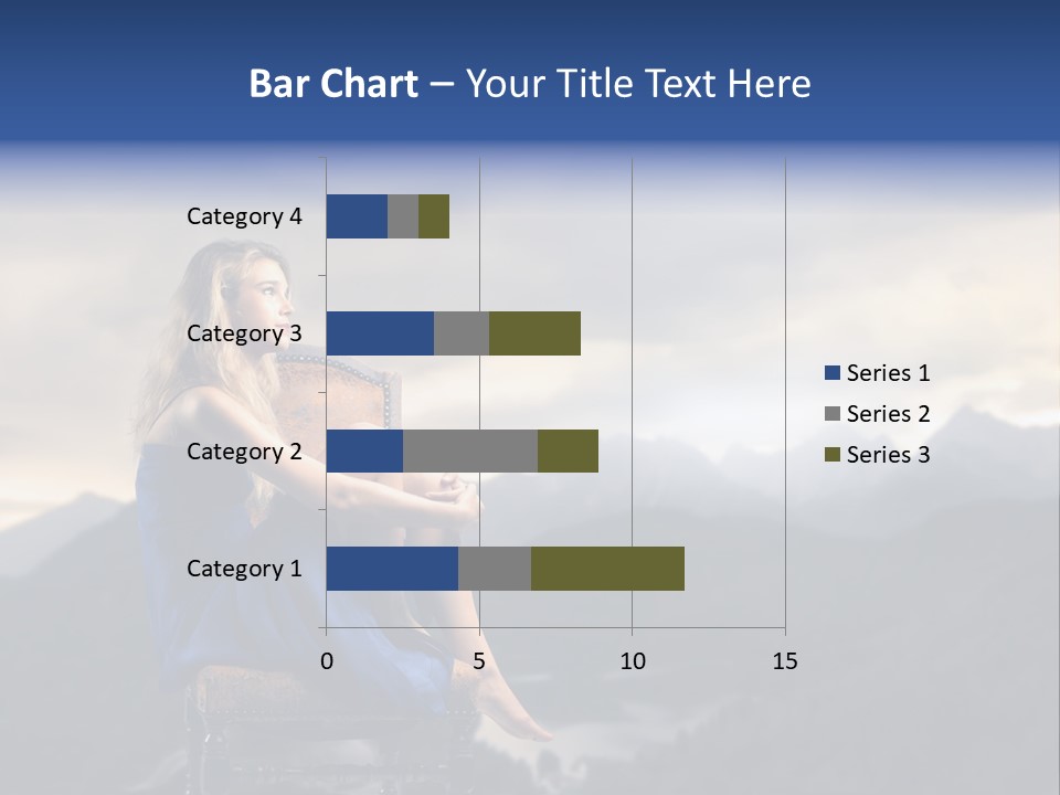 Fashion Outdoor Mountain PowerPoint Template