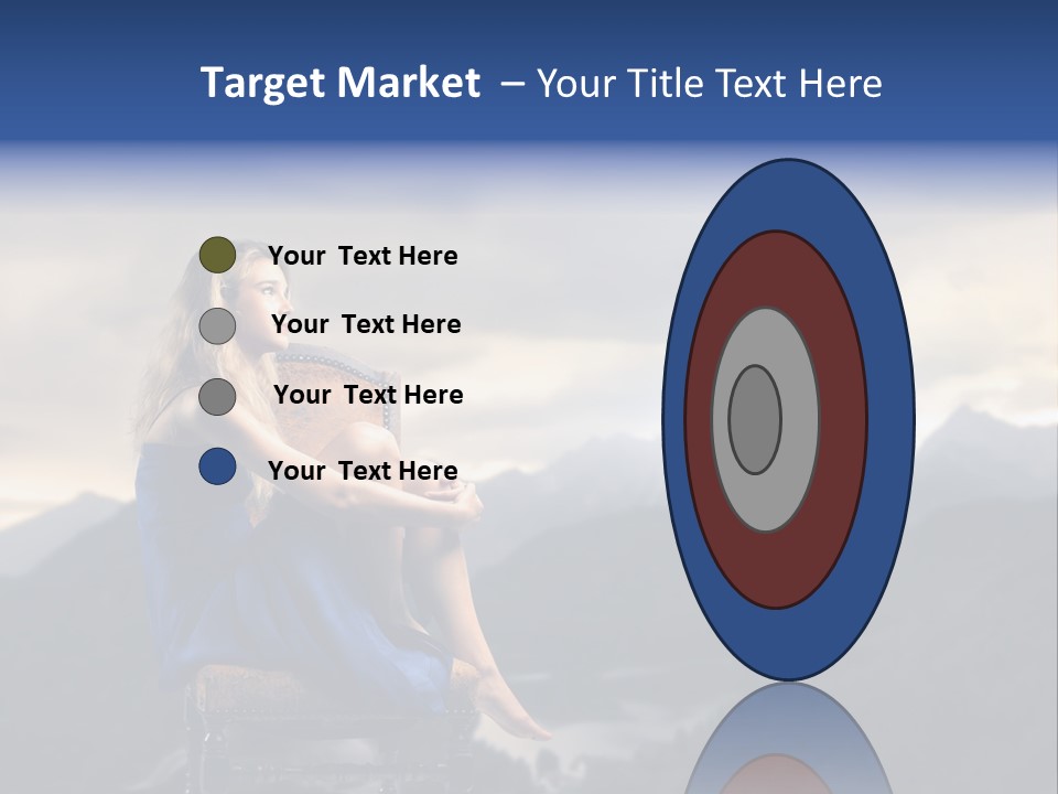 Fashion Outdoor Mountain PowerPoint Template