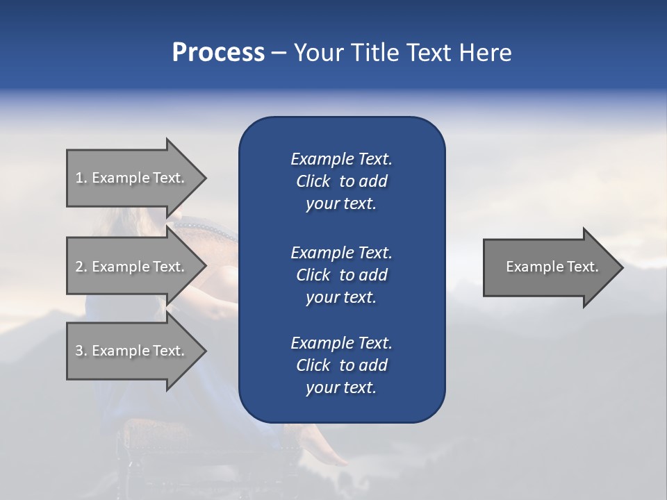 Fashion Outdoor Mountain PowerPoint Template
