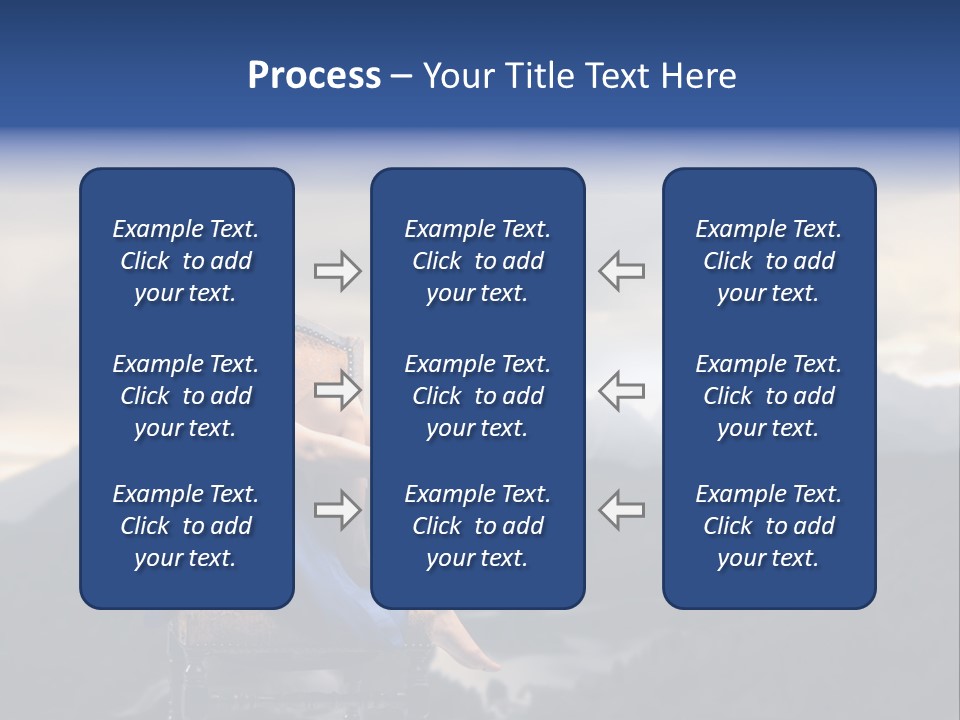 Fashion Outdoor Mountain PowerPoint Template