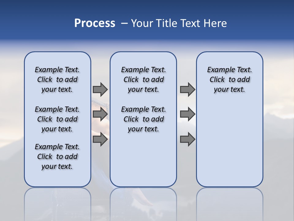 Fashion Outdoor Mountain PowerPoint Template