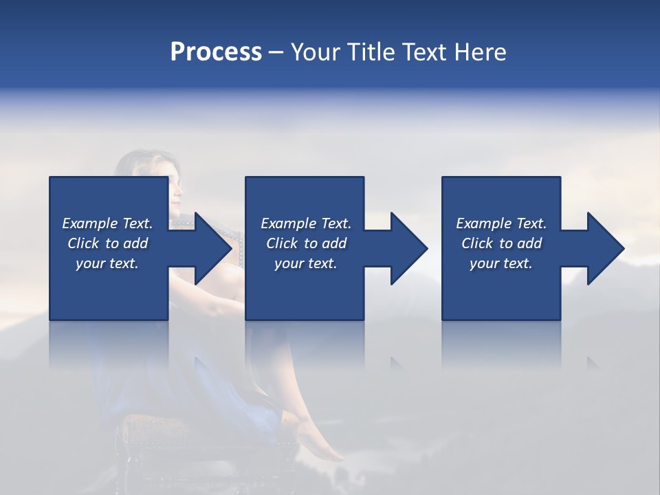 Fashion Outdoor Mountain PowerPoint Template