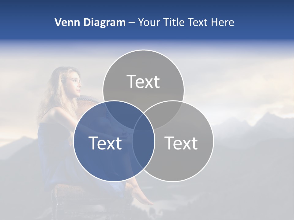 Fashion Outdoor Mountain PowerPoint Template