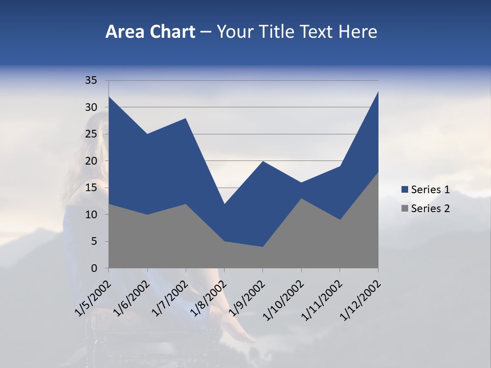 Fashion Outdoor Mountain PowerPoint Template