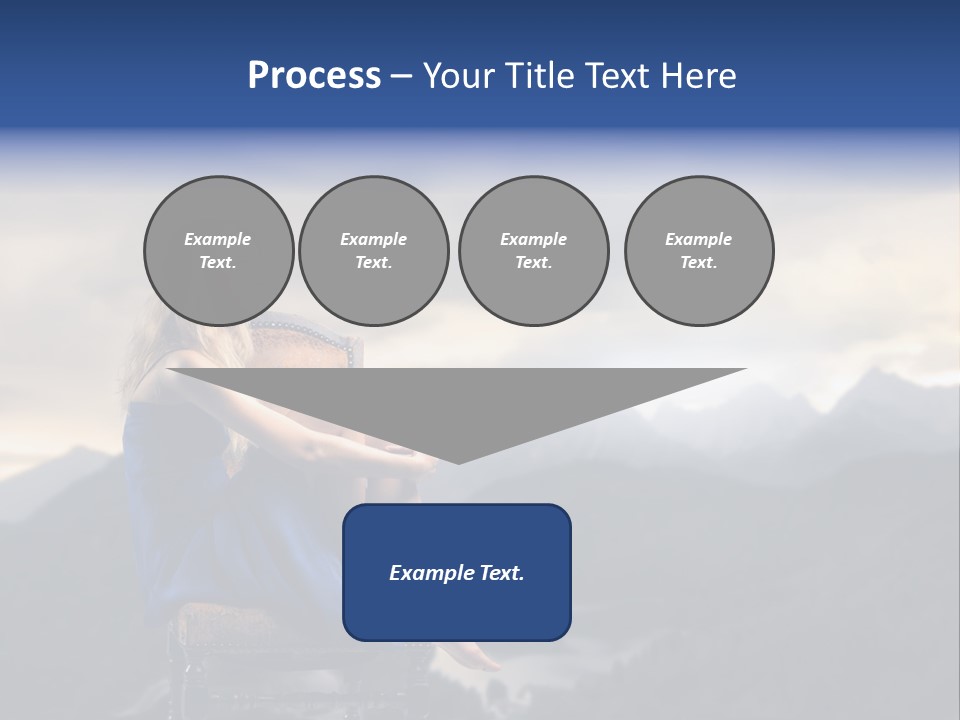 Fashion Outdoor Mountain PowerPoint Template