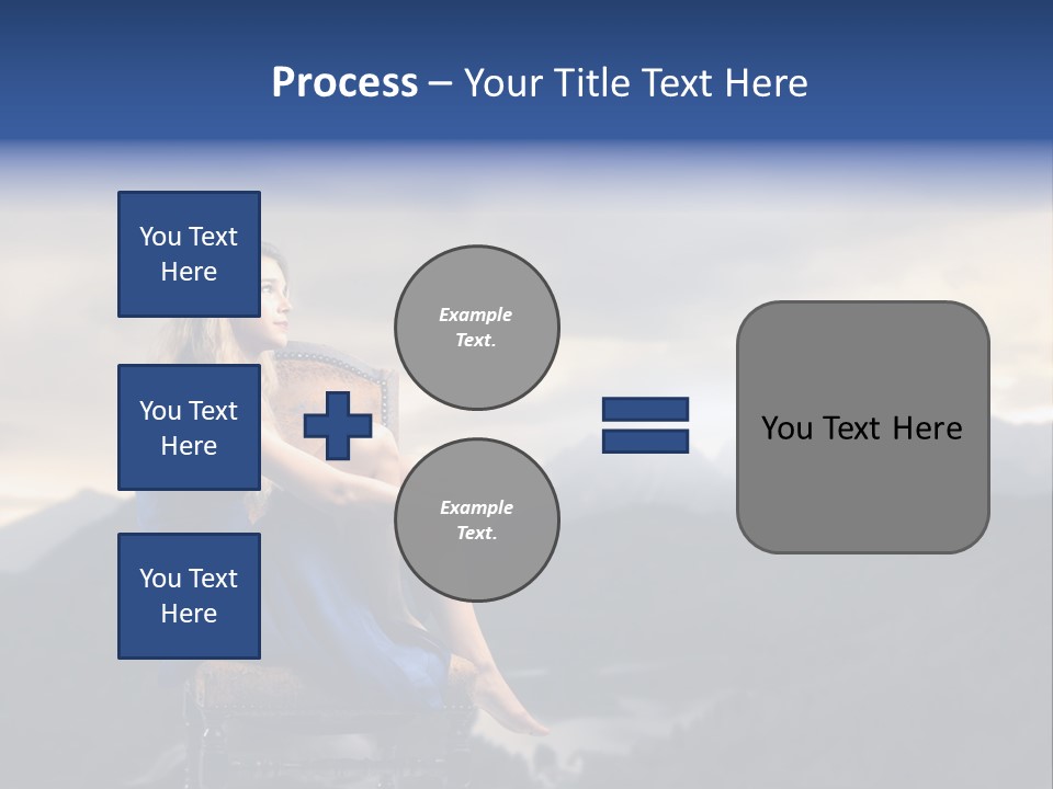 Fashion Outdoor Mountain PowerPoint Template