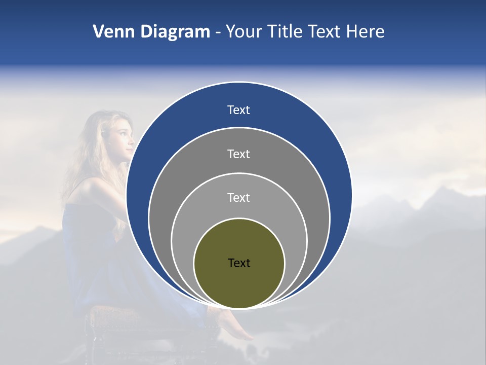 Fashion Outdoor Mountain PowerPoint Template