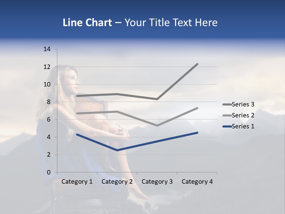 Fashion Outdoor Mountain PowerPoint Template