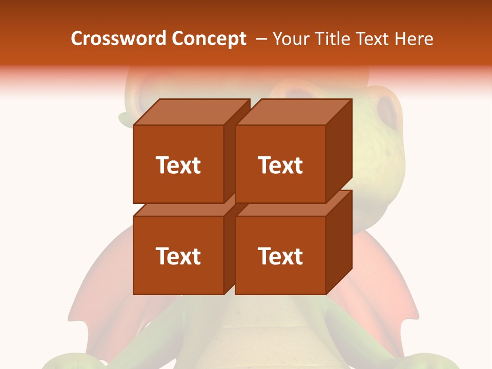History Symbol Wing PowerPoint Template