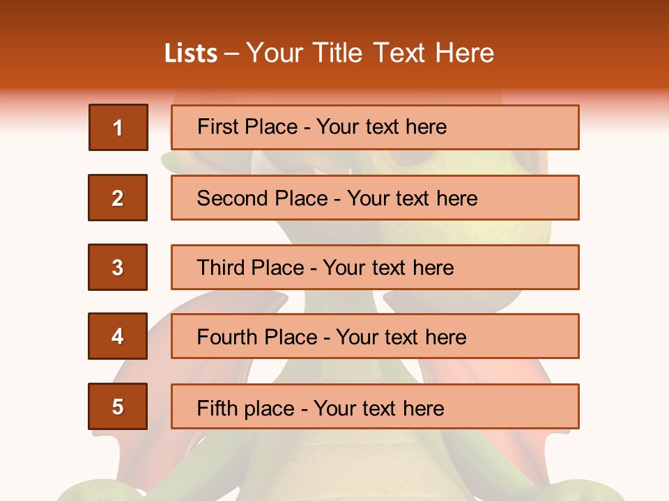 History Symbol Wing PowerPoint Template