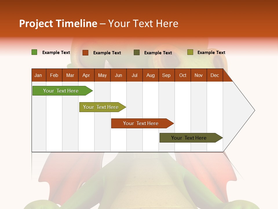 History Symbol Wing PowerPoint Template