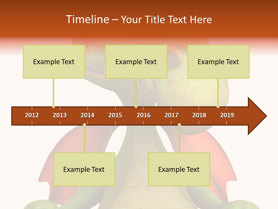 History Symbol Wing PowerPoint Template