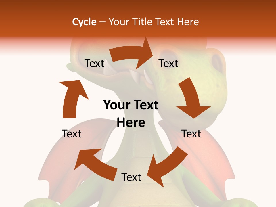 History Symbol Wing PowerPoint Template