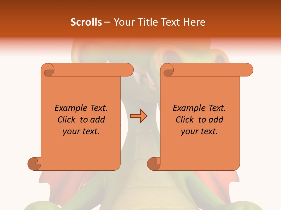 History Symbol Wing PowerPoint Template