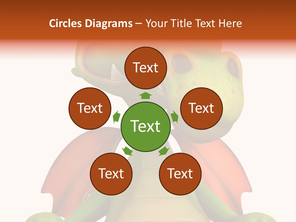 History Symbol Wing PowerPoint Template