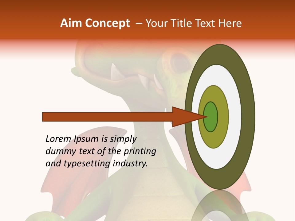 History Symbol Wing PowerPoint Template