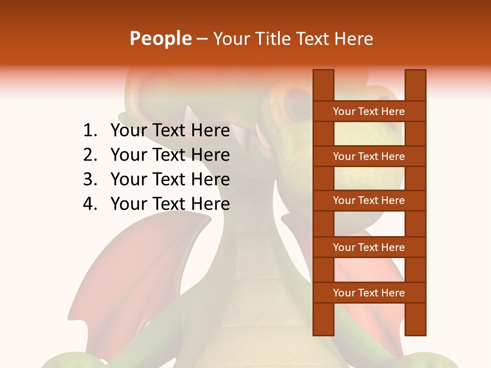 History Symbol Wing PowerPoint Template