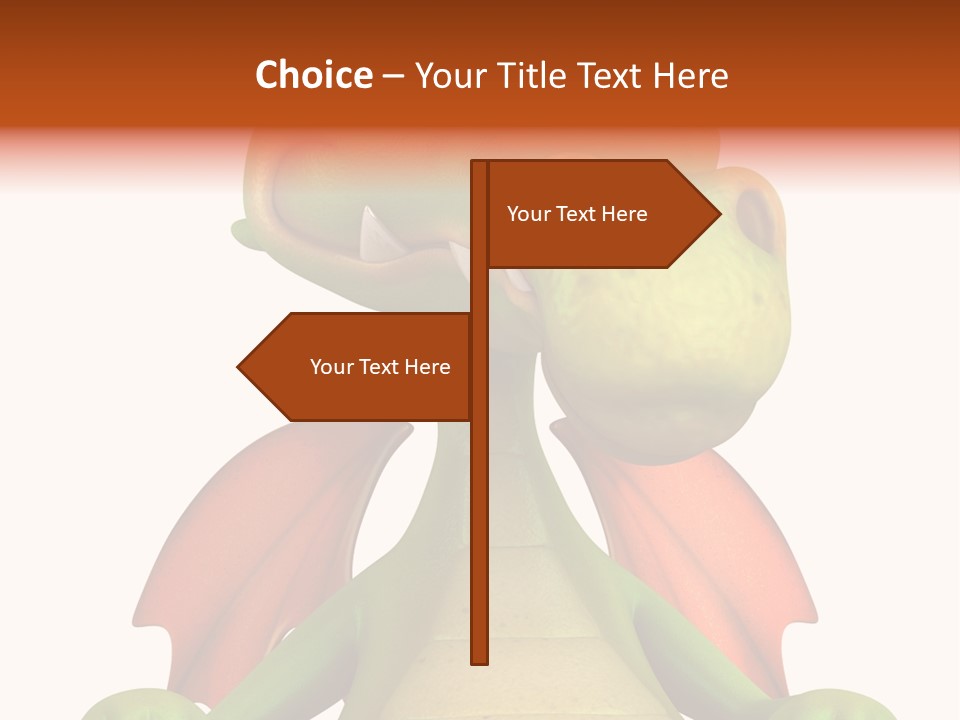 History Symbol Wing PowerPoint Template