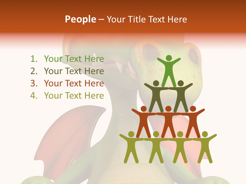 History Symbol Wing PowerPoint Template