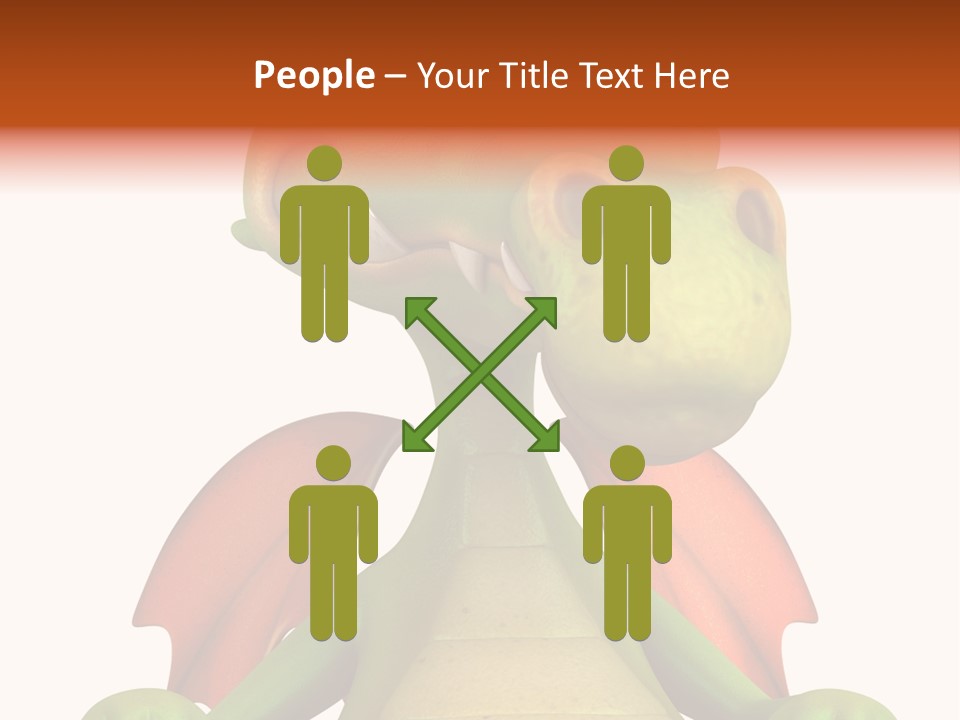 History Symbol Wing PowerPoint Template