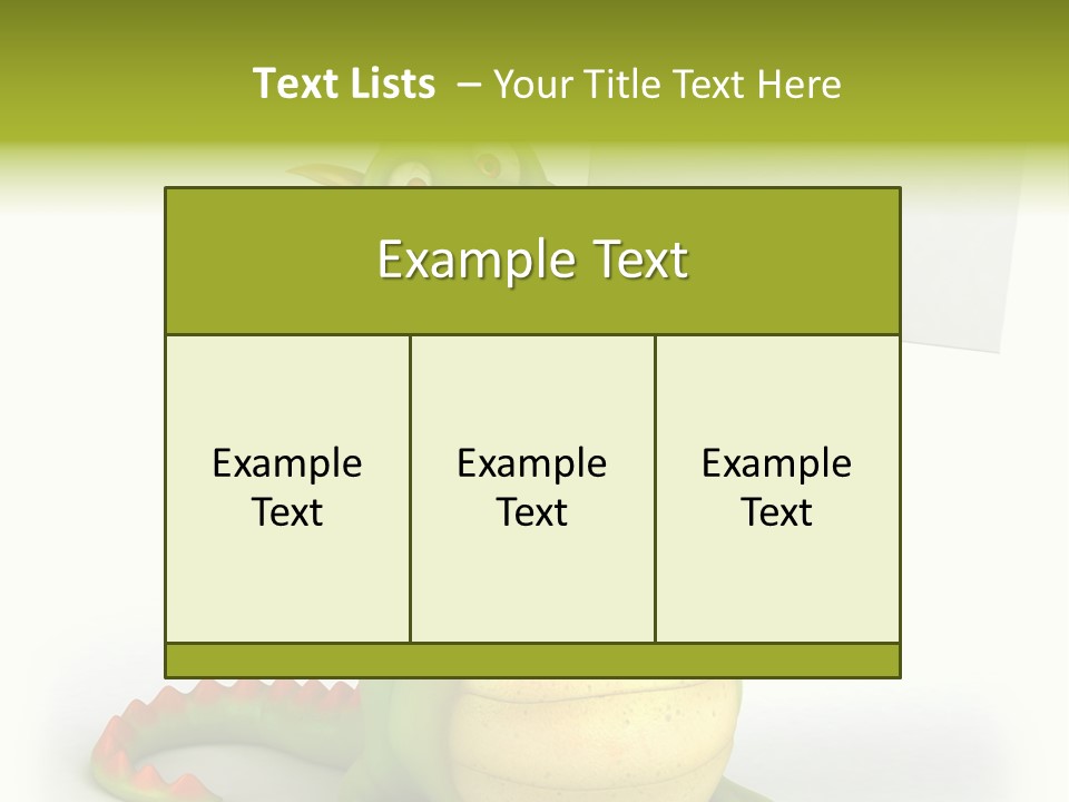Mythology Dragon Character PowerPoint Template