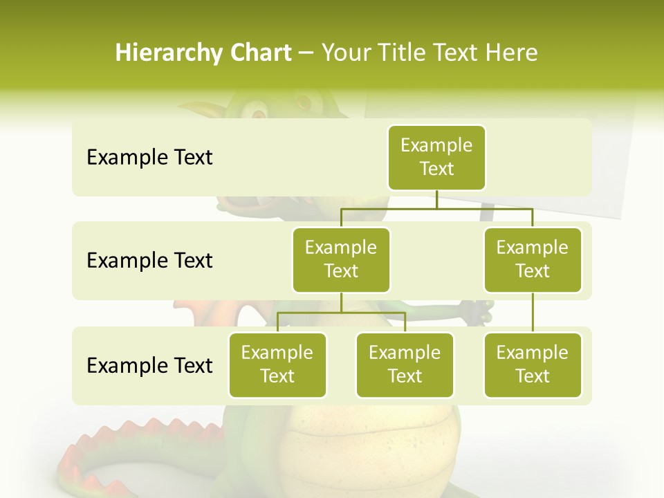 Mythology Dragon Character PowerPoint Template