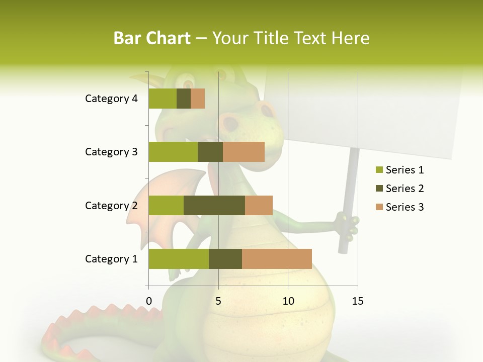Mythology Dragon Character PowerPoint Template
