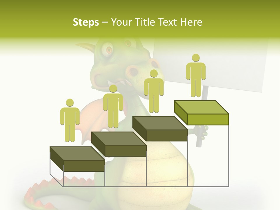 Mythology Dragon Character PowerPoint Template