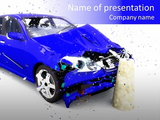 Problems Consequence Brake PowerPoint Template