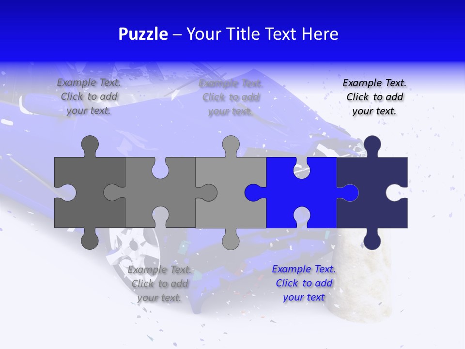 Problems Consequence Brake PowerPoint Template