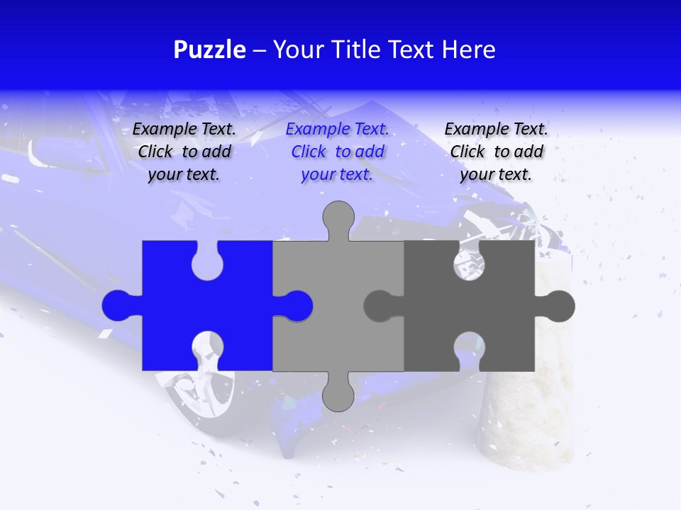 Problems Consequence Brake PowerPoint Template