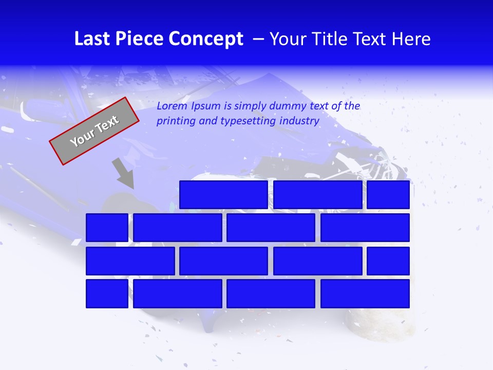 Problems Consequence Brake PowerPoint Template