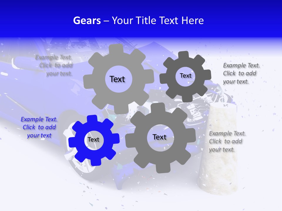 Problems Consequence Brake PowerPoint Template