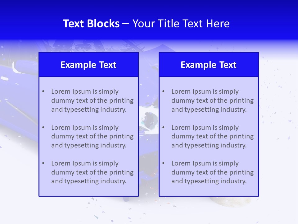 Problems Consequence Brake PowerPoint Template