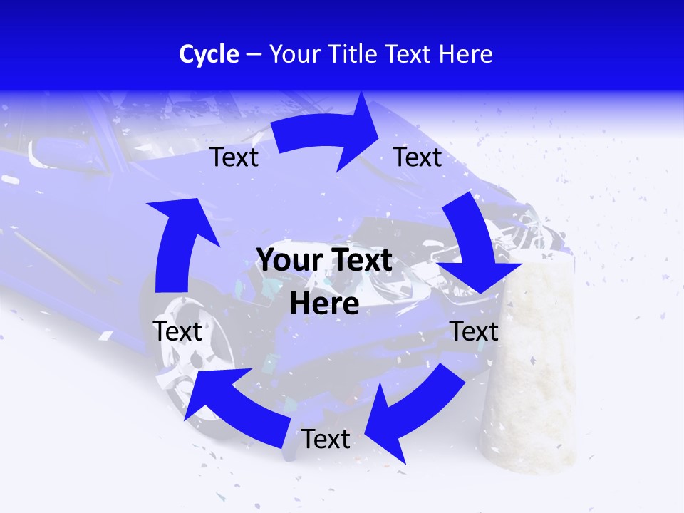 Problems Consequence Brake PowerPoint Template