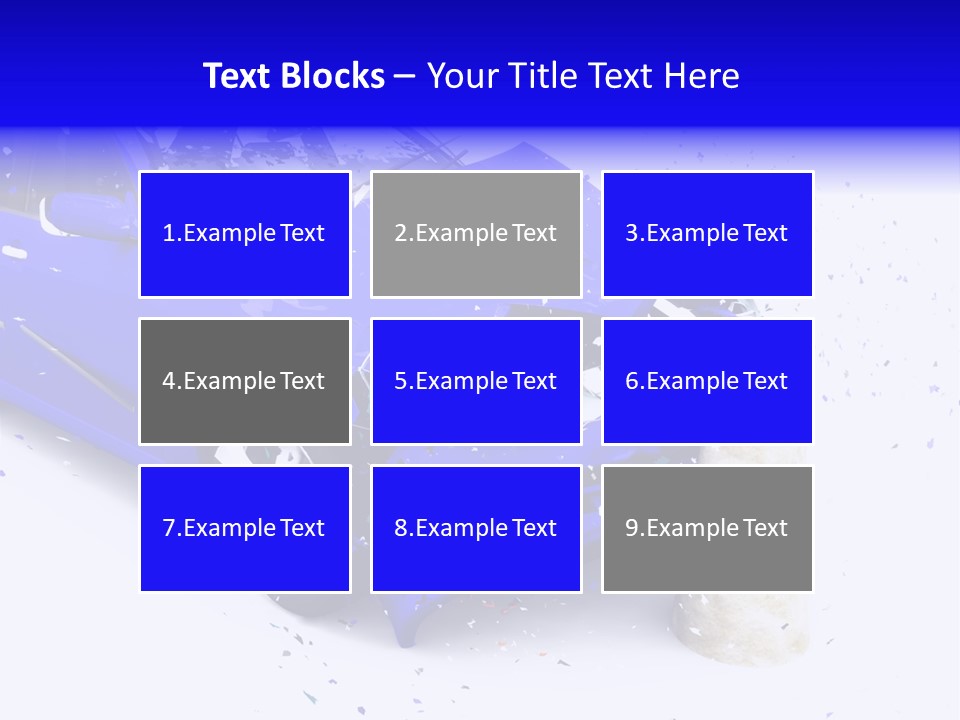 Problems Consequence Brake PowerPoint Template