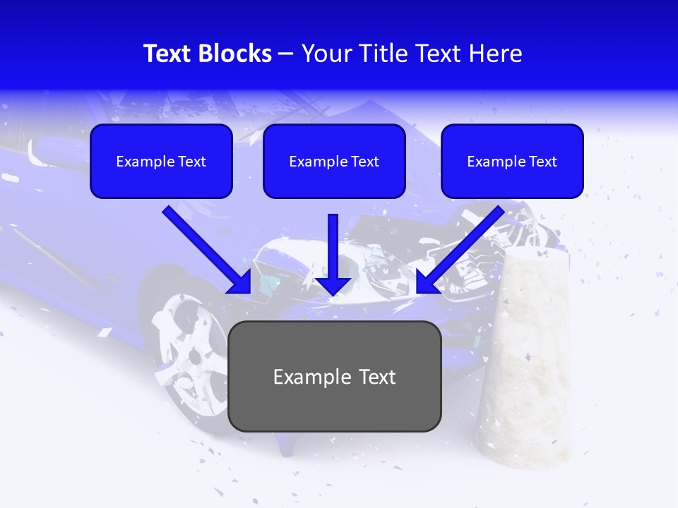 Problems Consequence Brake PowerPoint Template
