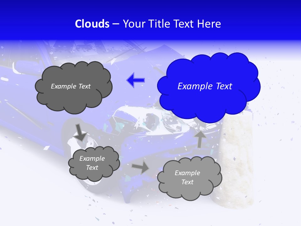 Problems Consequence Brake PowerPoint Template
