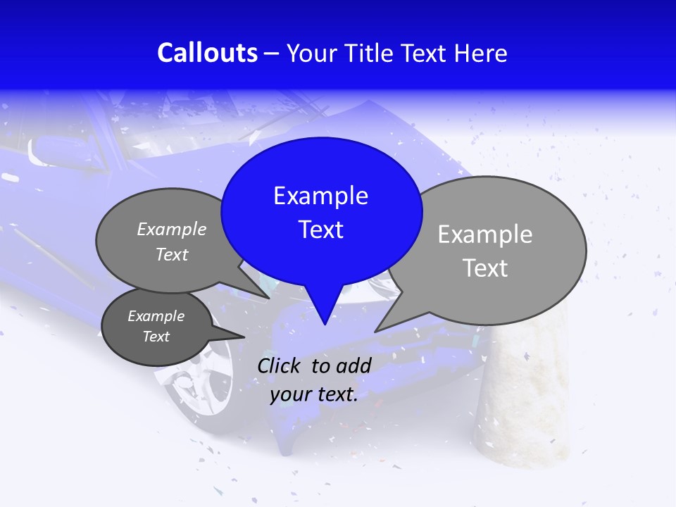 Problems Consequence Brake PowerPoint Template
