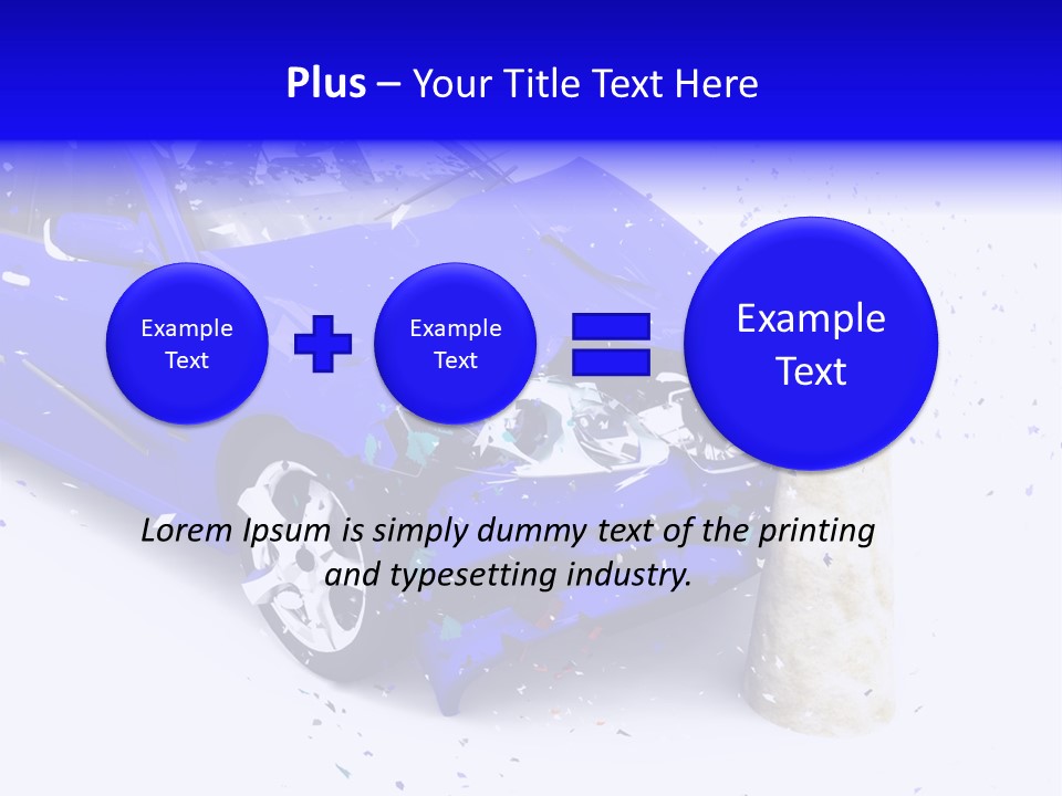Problems Consequence Brake PowerPoint Template