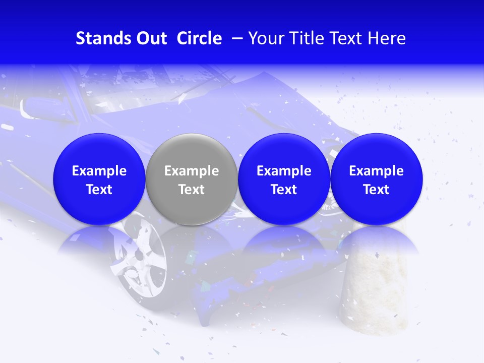 Problems Consequence Brake PowerPoint Template