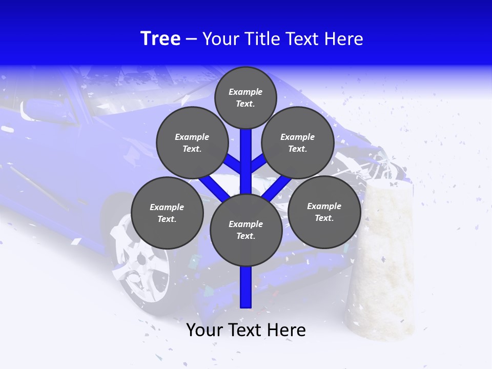 Problems Consequence Brake PowerPoint Template